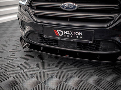 Maxton Design Ford Escape St-line MK3 (2012-2019) Front Splitter V.2