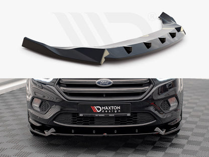 Maxton Design FO-ES-3-STLINE-FD2T Front Splitter V.2 Ford Escape St-line MK3 (2012-2019) | ML Performance UK Car Parts