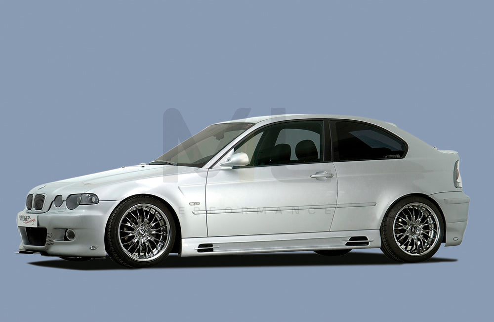 Rieger 00050228 BMW 3 Series E46 Side Skirt (Inc. M3) 7 | ML Performance EU Car Parts