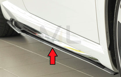 Rieger 00055182 Audi 8J-FV 8S Side Skirt Splitter (TT, TTS & TTRS) 1 | ML Performance EU Car Parts