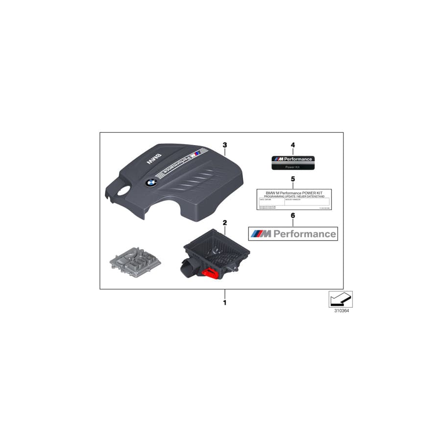 Genuine BMW 11122294611 F30 Power Kit "M PERFORMANCE" (Inc. 335i & 335iX) | ML Performance UK Car Parts