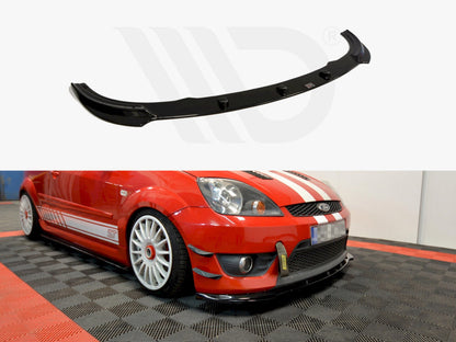 Maxton Design FO-FI-6-ST-FD1T Front Splitter Ford Fiesta MK 6 St/zetec S (2004-2007) | ML Performance UK Car Parts