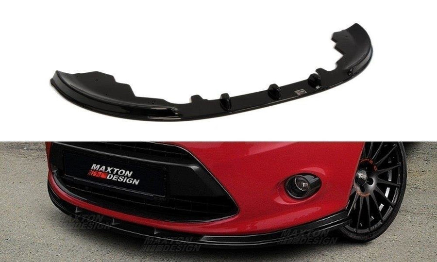 Maxton Design FO-FI-7-FD1T Front Splitter Ford Fiesta MK7 | ML Performance EU Car Parts
