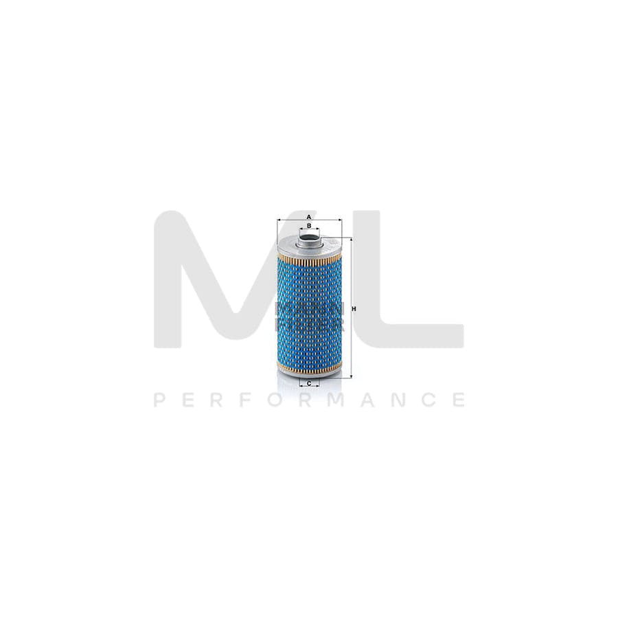 MANN-FILTER H 943/7 x Oil Filter with seal, Filter Insert | ML Performance Car Parts