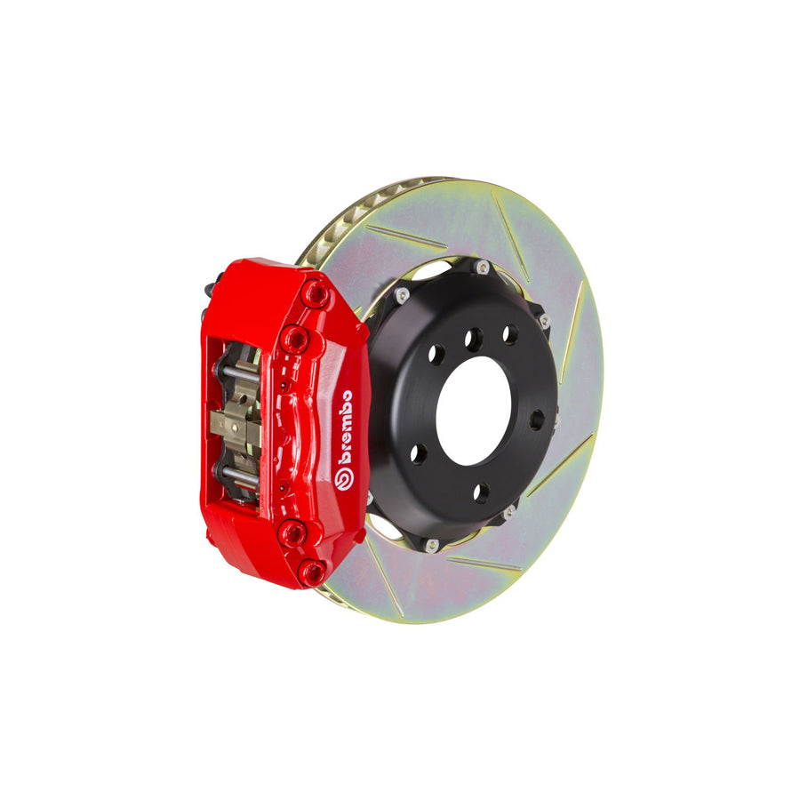 Brembo 1H2.8015A Audi VW Front GT 4-Pistons Slotted 2-piece Big Brake Kit 355x32mm (Inc. A3, Golf)