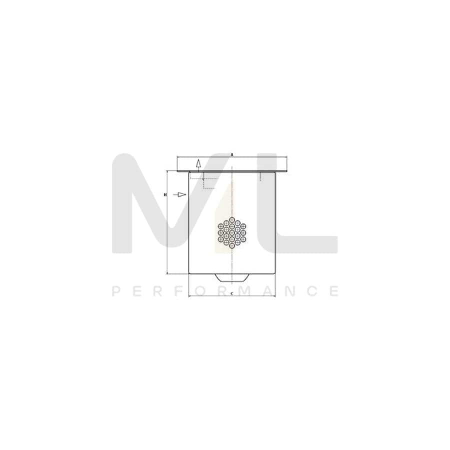 MANN-FILTER LE 13 009 x Filter, compressed air system | ML Performance Car Parts