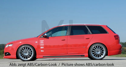 Rieger 00055218 Audi 8E B6/B7 A4 Side Skirt 2 | ML Performance EU Car Parts