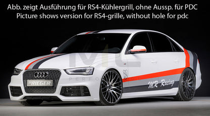 Rieger 00055543 Audi B8 B81 A4 Front Bumper 2 | ML Performance EU Car Parts