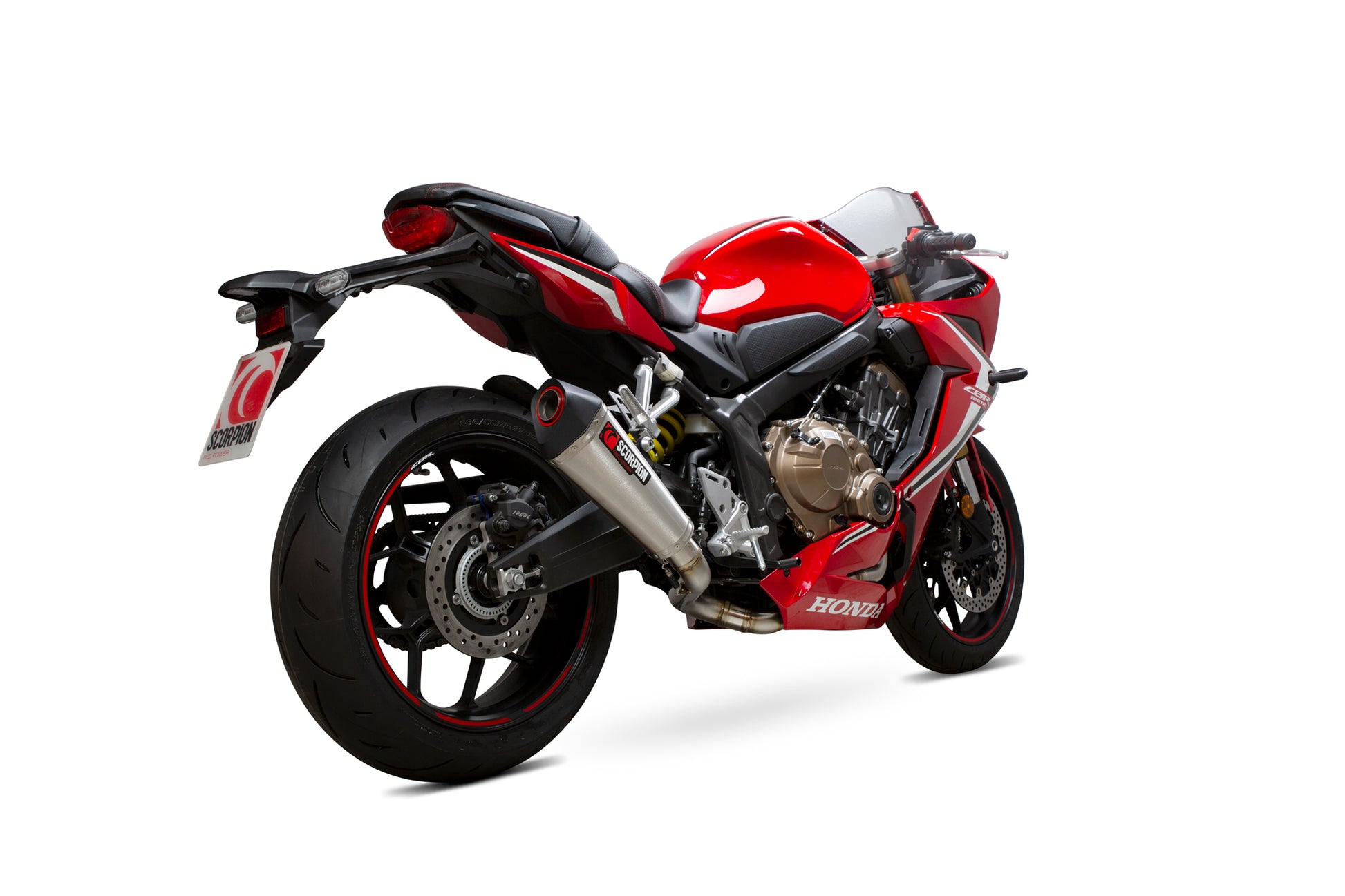 Scorpion RHA197SYSSEO Honda CBR650 R Serket Taper Full System - Brushed Stainless Steel Sleeve | ML Performance EU EU