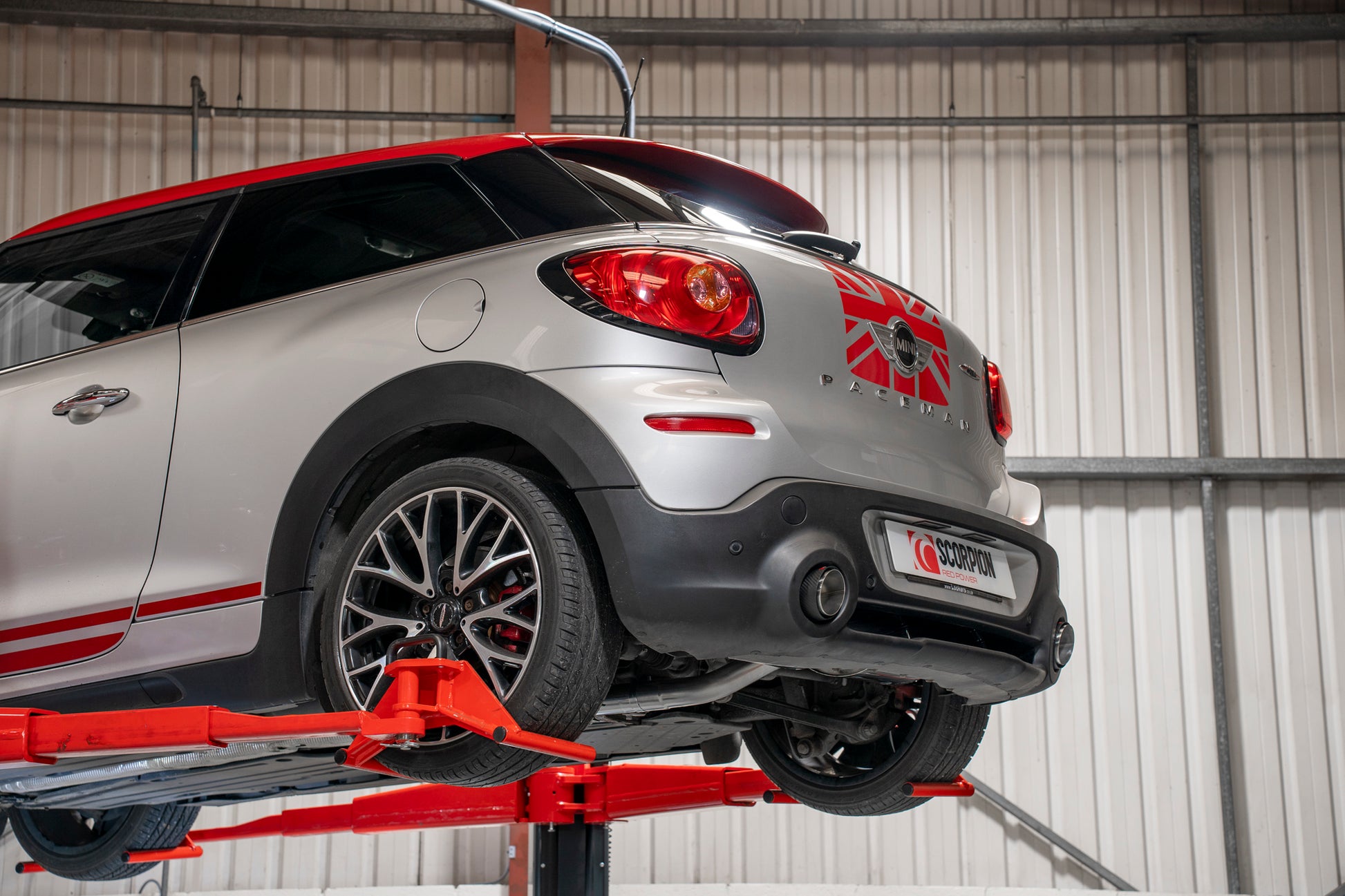 Scorpion SMN026CF Mini Non-Resonated Cat-Back System  (Countryman R60/Paceman R61) | ML Performance EU EU