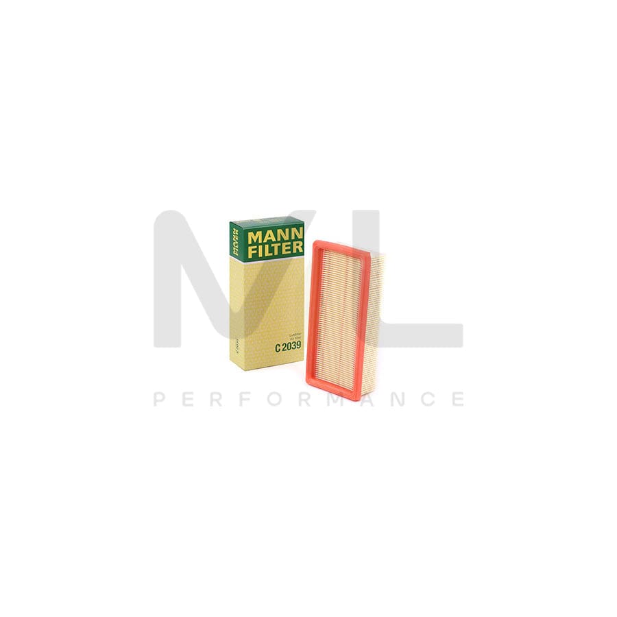 MANN-FILTER C 2039 Air Filter Filter Insert | ML Performance Car Parts