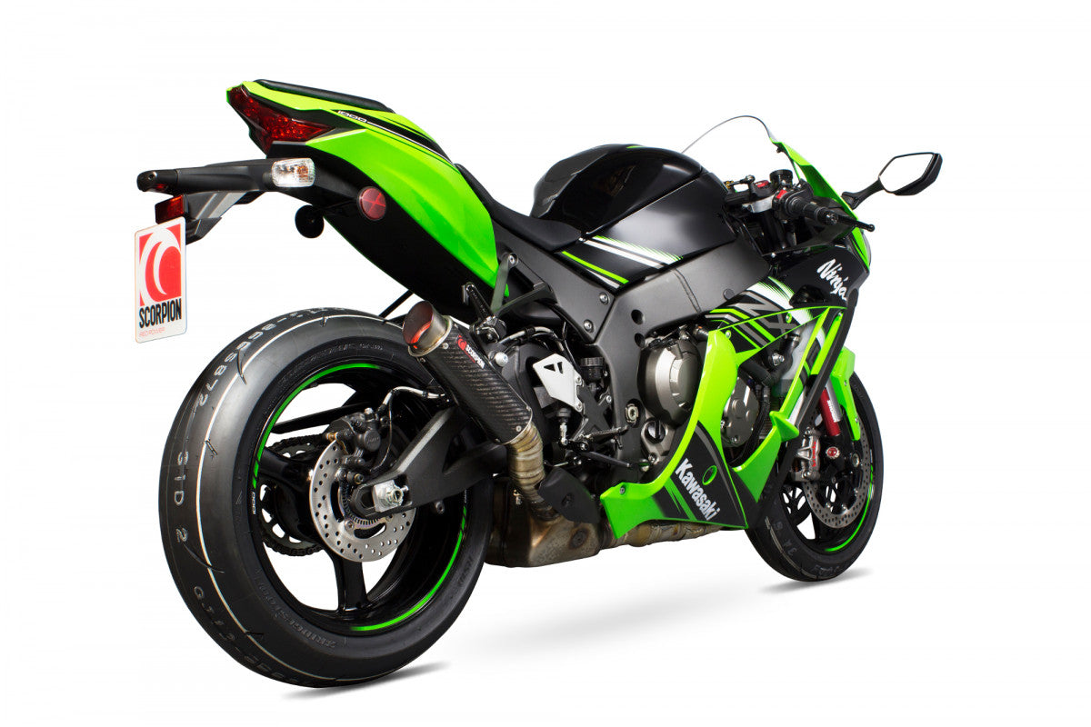 Scorpion KA1012CEM Kawasaki Rp1-Gp Slip-On (Ninja ZX-10R / ZX-10RR / ZX-10R SE) | ML Performance EU EU