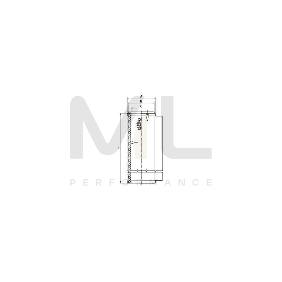 MANN-FILTER LE 8006 Filter, compressed air system | ML Performance Car Parts