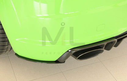 Rieger 00055173 Audi 8J 8J1-FV 8S TTRS Rear Side Splitter 4 | ML Performance EU Car Parts