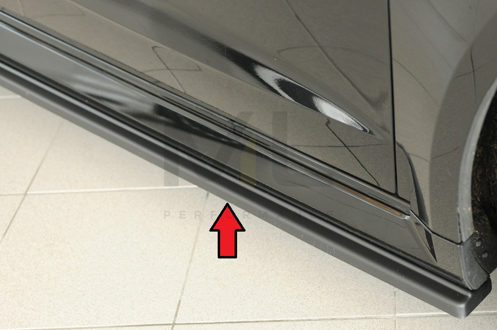 Rieger 00056815 Audi 8V RS3 Side Skirt Splitter 1 | ML Performance EU Car Parts