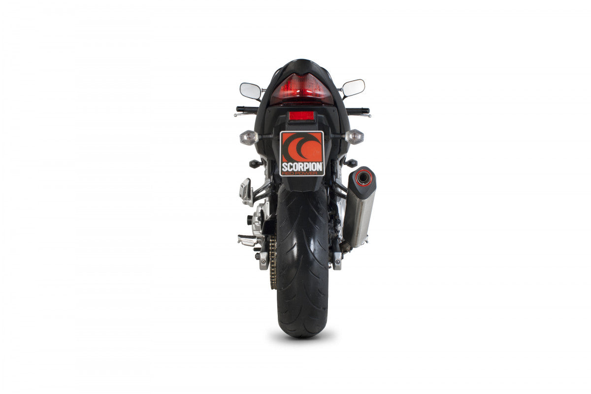Scorpion RSI98SEO Suzuki GSF650 Bandit Serket Parallel Slip-On - Brushed Stainless Steel Sleeve | ML Performance EU EU