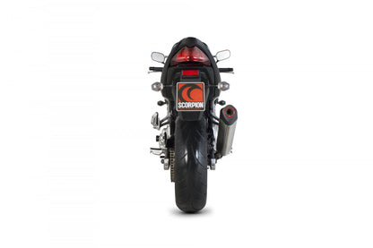 Scorpion RSI98SEO Suzuki GSF650 Bandit Serket Parallel Slip-On - Brushed Stainless Steel Sleeve | ML Performance EU EU