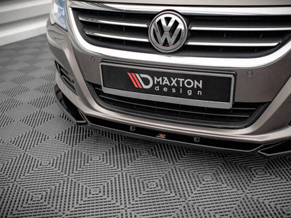 Maxton Design VW Passat CC (2008-2012) Front Splitter V.4