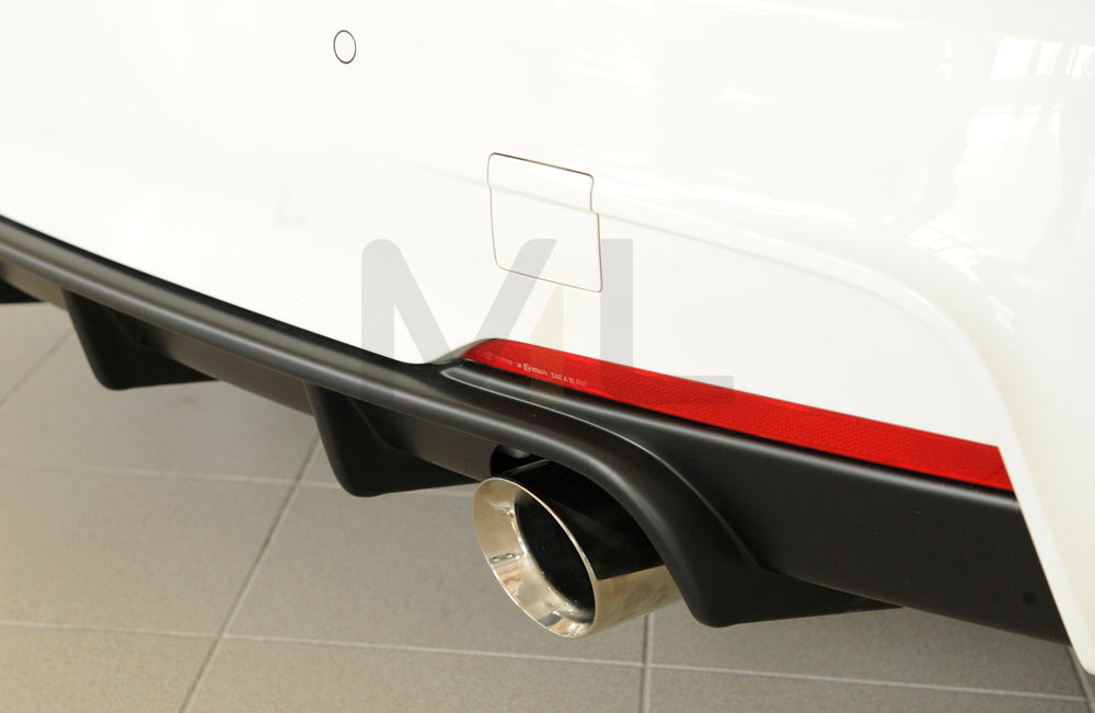 Rieger 00053467 BMW 3 Series F30 F31 Rear Diffuser 5 | ML Performance EU Car Parts