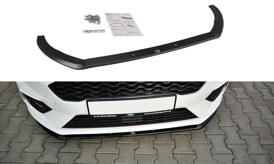 Maxton Design FO-FI-8-STLINE-FD3T Front Splitter V.3 Ford Fiesta ST / ST-Line MK8 | ML Performance EU Car Parts