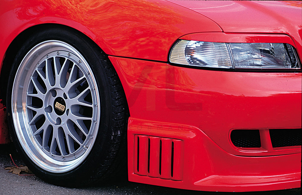 Rieger 00055011 Audi B5 A4 Front Splitter 4 | ML Performance EU Car Parts