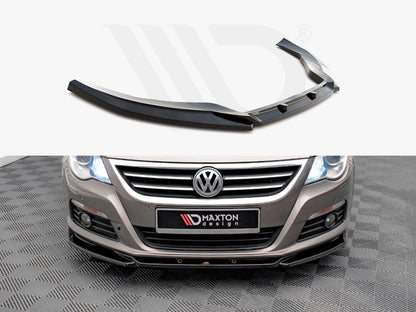 Maxton Design VW-PA-CC-FD4T Front Splitter V.4 VW Passat CC (2008-2012) | ML Performance UK Car Parts