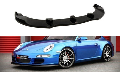 Maxton Design PO-911-997-FD1T Front Splitter Porsche 911 Carrera 997.1 (Pre-Facelift) | ML Performance UK Car Parts