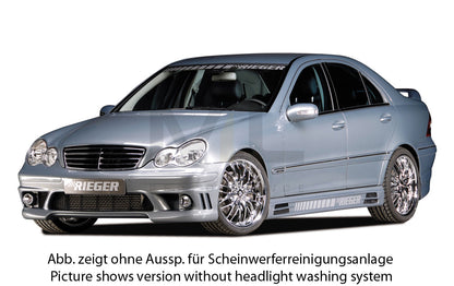 Rieger 00025203 Mercedes-Benz W203 C-Class Front Bumper 2 | ML Performance EU Car Parts