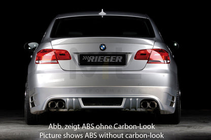 Rieger 00099569 BMW 3 Series E92 E93 Rear Diffuser 2 | ML Performance EU Car Parts