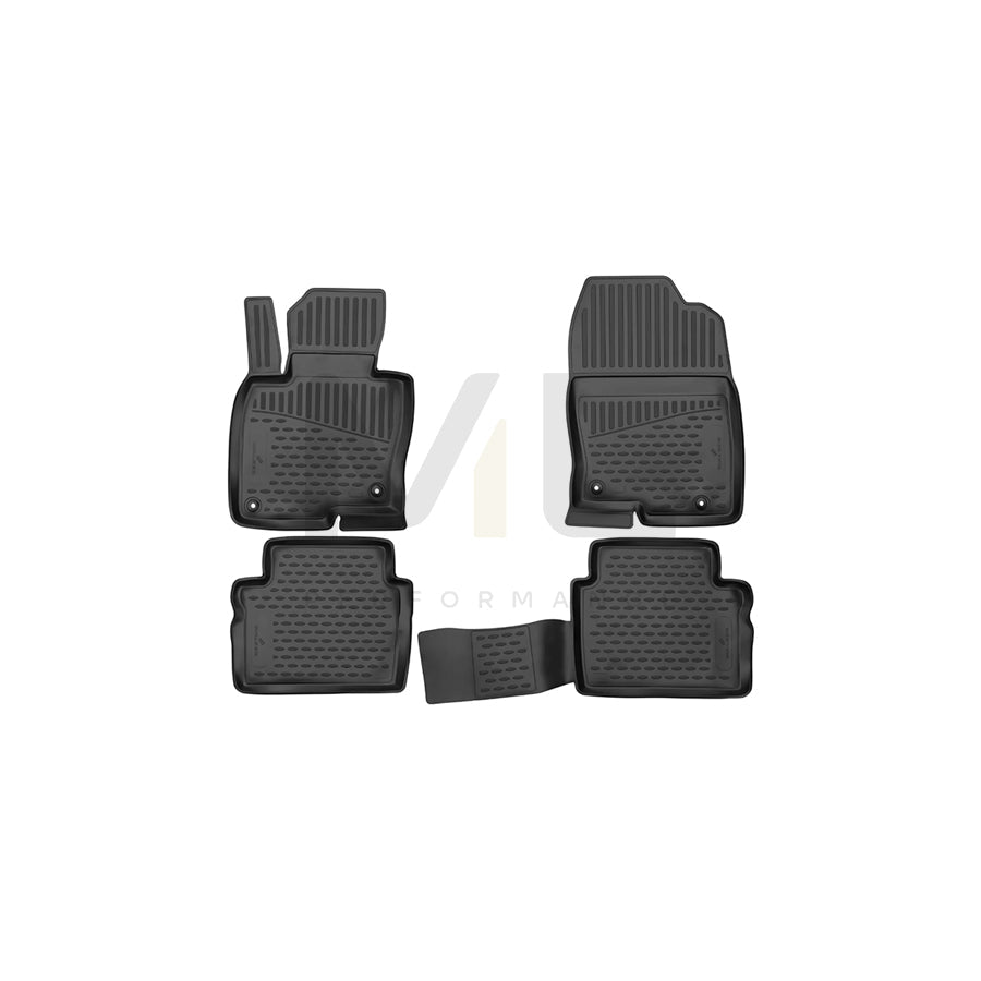 WALSER Tailored, XTR 75106 Floor mat set Front and Rear | ML Performance Car Parts