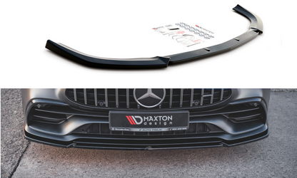 Maxton Design ME-GT-4D-53-FD2T Front Splitter V.2 Mercedes Benz AMG GT 53 4-Door Coupe | ML Performance UK Car Parts