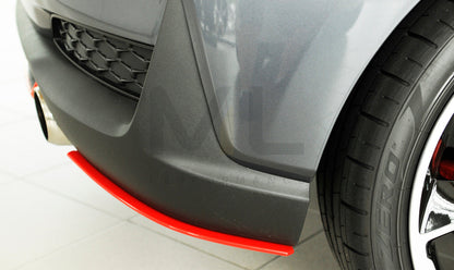 Rieger 00076004 Hyundai Rear Side Splitter (i30 N-Performance & i30 N) 6 | ML Performance EU Car Parts
