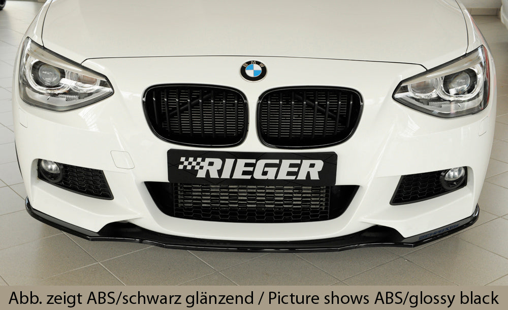 Rieger 00035050 BMW F20 F21 Front Splitter 5 |ML Performance EU Car Parts