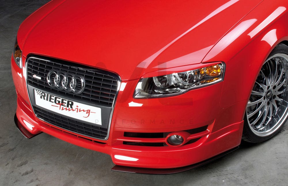 Rieger 00055220 Audi 8H 8E B7 A4 Front Splitter 6 | ML Performance EU Car Parts