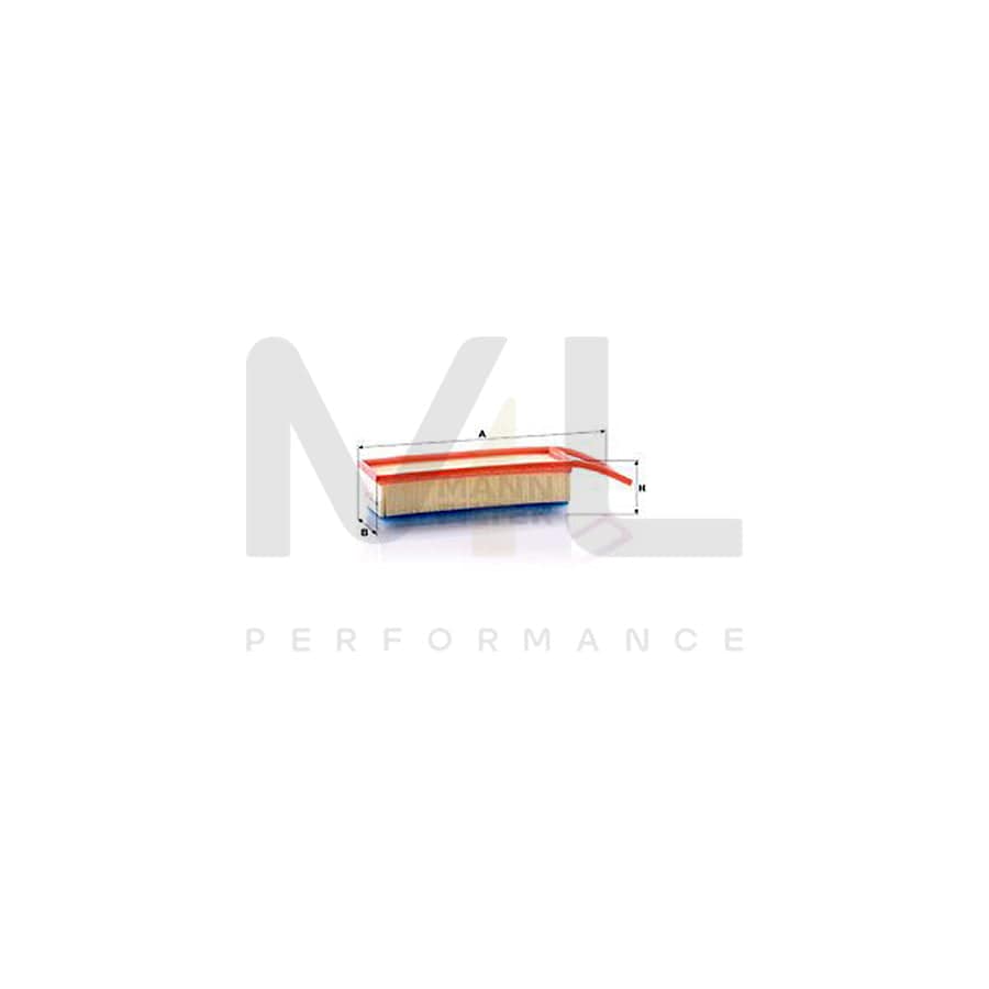 MANN-FILTER C 38 130 Air Filter for PEUGEOT 308 Filter Insert | ML Performance Car Parts