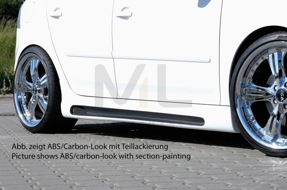 Rieger 00059406 VW Mk5 Golf Side Skirt 1 | ML Performance EU Car Parts