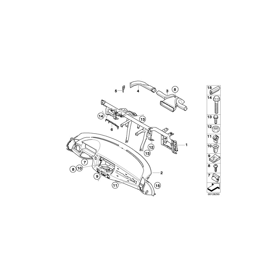 Genuine BMW 51457016913 E85 E86 Cold Air Duct Left (Inc. Z4 M3.2, Z4 3.0i & Z4 2.2i) | ML Performance EU Car Parts