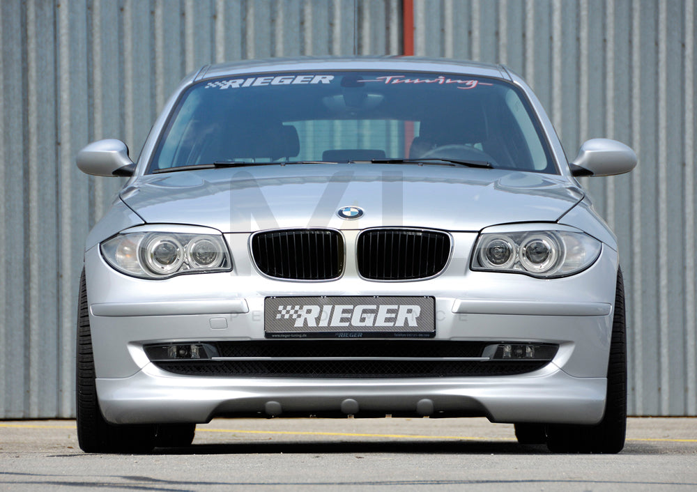 Rieger 00035022 BMW 1 Series E87 Front Splitter 3 | ML Performance EU Car Parts