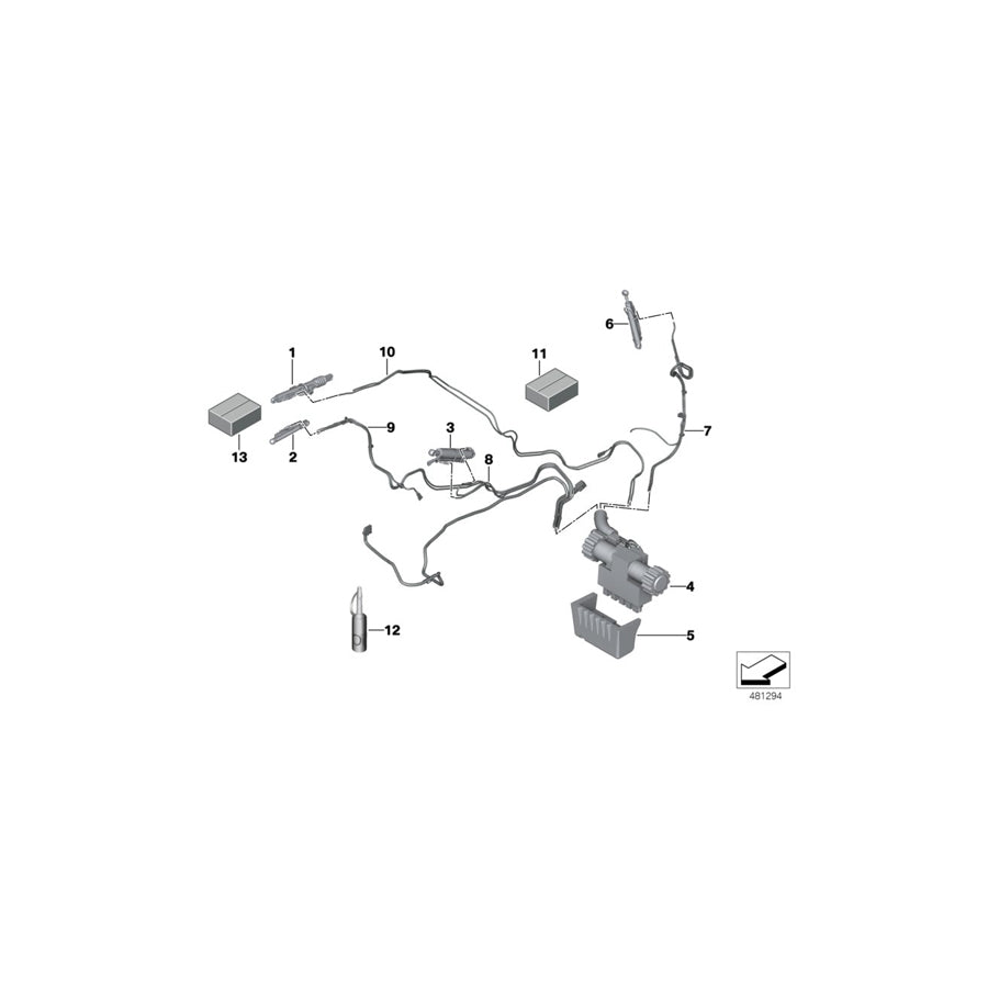 Genuine BMW 54377183328 E93 Hydraulic Hose Right (Inc. 318i, 320d & 330i) | ML Performance EU