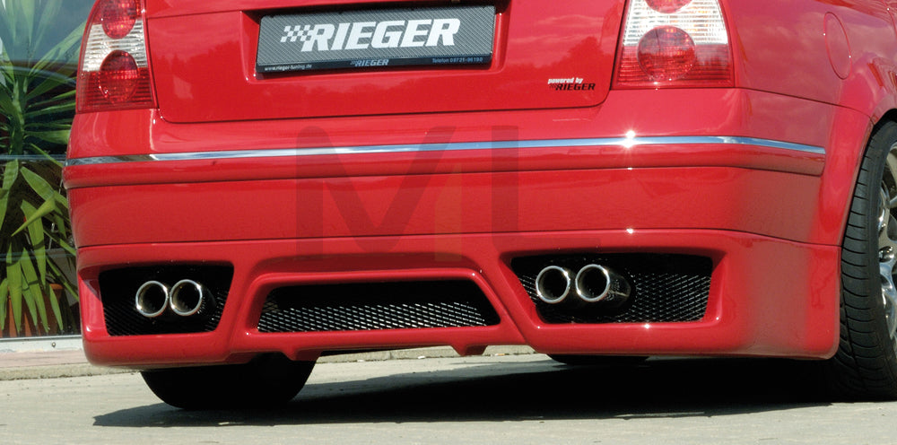 Rieger 00024035 VW 3BG Passat Rear Diffuser 1 | ML Performance EU Car Parts