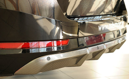 Rieger 00099364 Skoda 3T 3V Superb III Rear Diffuser 2 | ML Performance EU Car Parts