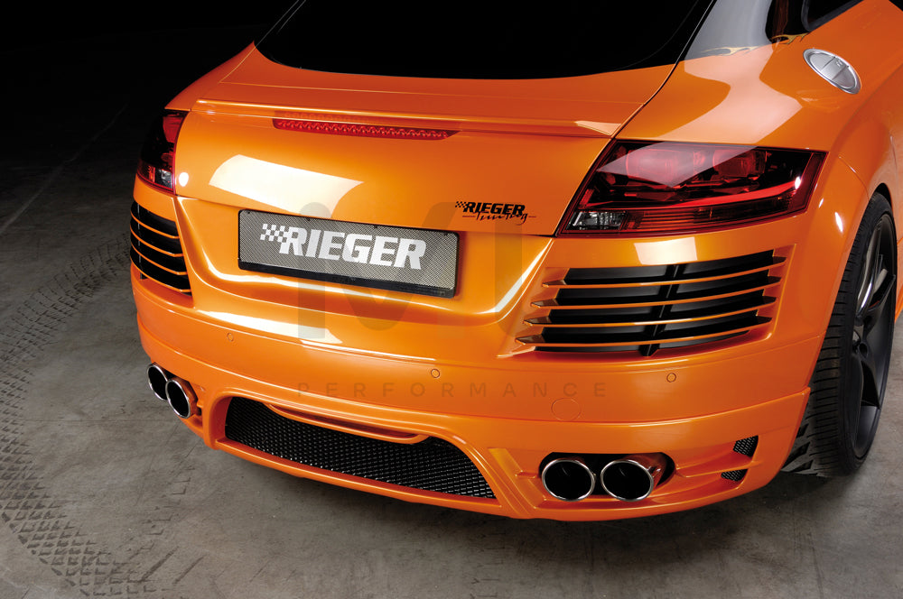 Rieger 00055158 Audi 8J TT Rear Bumper 4 | ML Performance EU Car Parts