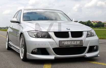 Rieger 00053402 BMW 3 Series E90 E91 Front Bumper 2 | ML Performance EU Car Parts