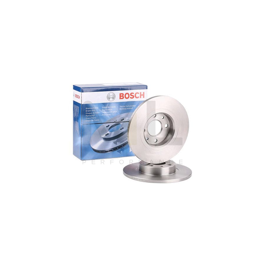 BOSCH 0 986 478 343 Brake Disc Solid, Oiled | ML Performance Car Parts