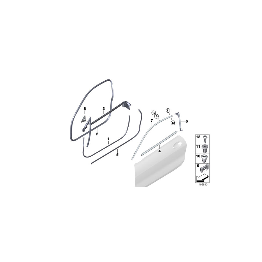 Genuine BMW 51358739177 F92 G15 Edge Protection (Inc. 840i, M8 & 840iX) | ML Performance EU