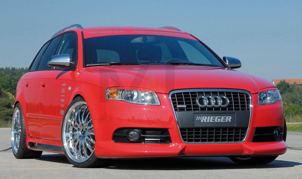Rieger 00055232 Audi 8E B7 A4 Front Splitter 5 | ML Performance EU Car Parts