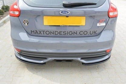 Maxton Design Ford Focus ST MK3 (Facelift) Rear Side Splitters