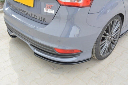 Maxton Design Ford Focus ST MK3 (Facelift) Rear Side Splitters