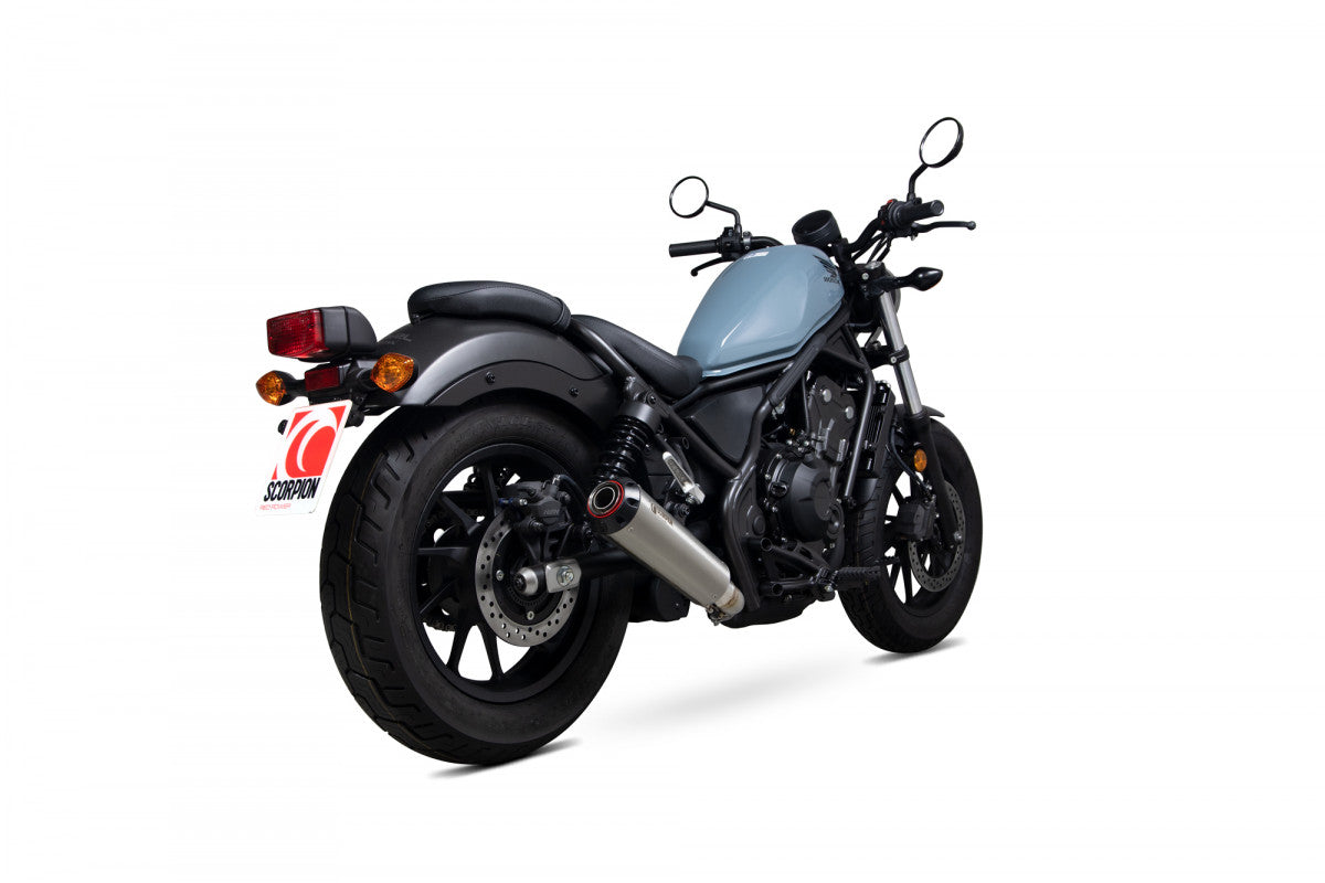 Scorpion PHA191SEO Honda CMX500 (Rebel) Red Power Slip-On - Stainless Steel Sleeve | ML Performance EU EU