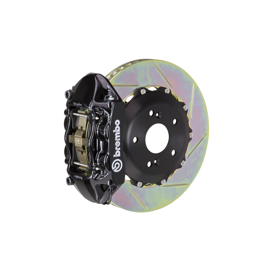 Brembo 2P2.6009A Honda S2000 Rear GT 4-Pistons Slotted 2-piece Big Brake Kit 328x28mm